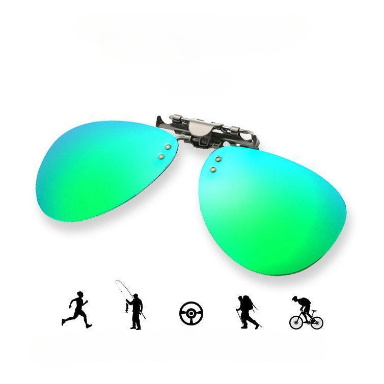 Gafas de sol con PC para hombres con clip para hombres al por mayor